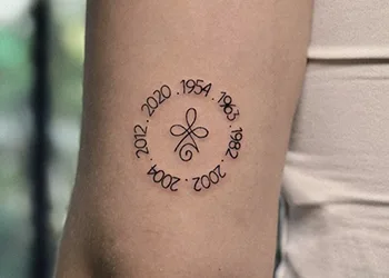 tatuaje muestra de 8cm